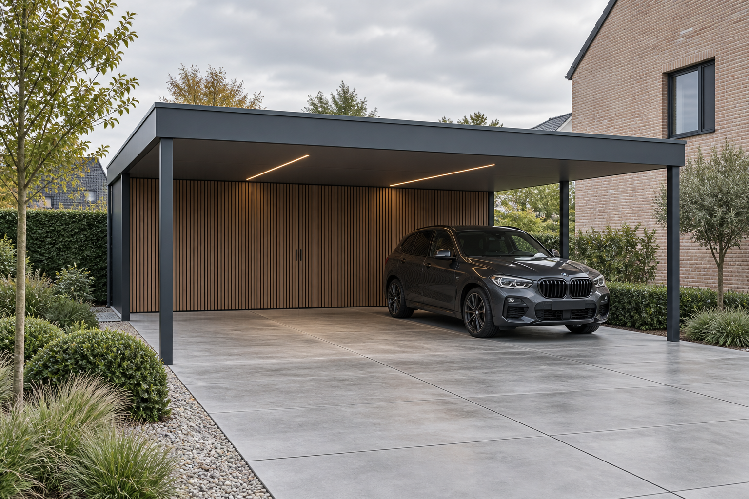 Carport op maat in regio Leuven door SVIS BV